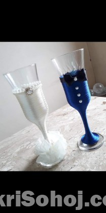 Couple wine glass
